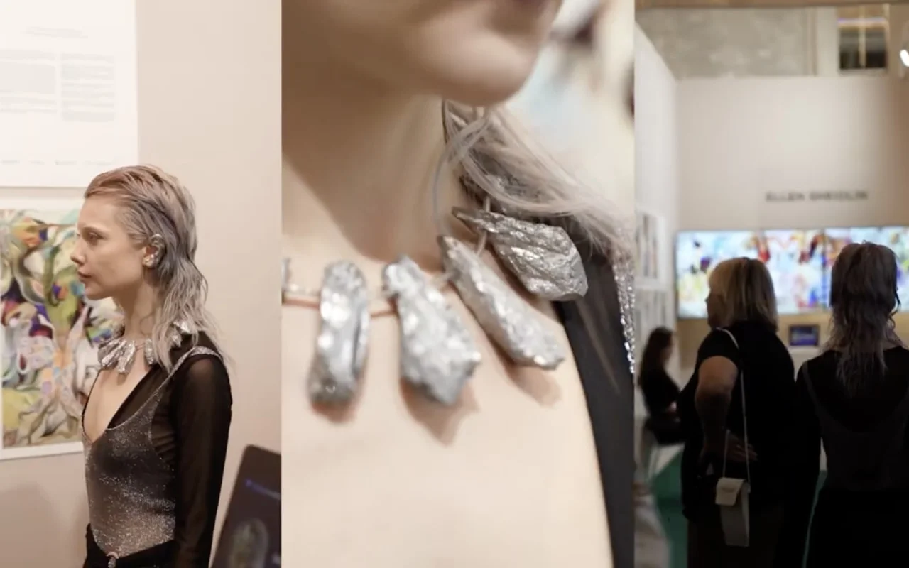 The TON Diamonds booth featuring artist Ellen Sheidlin has taken the spotlig...